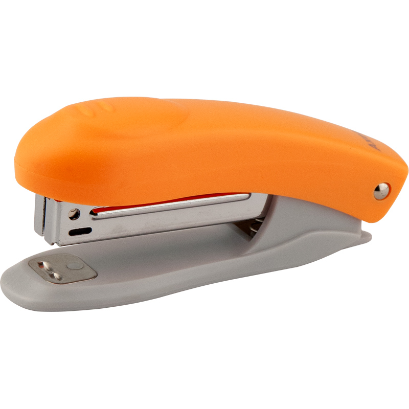 Степлер канцелярський №10 Axent Welle-2 4813-12-A, пластиковий, 12 аркушів, помаранчевий